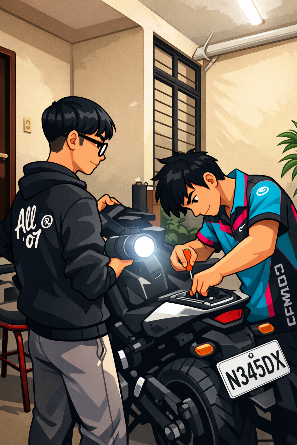 Motorcycle Installation