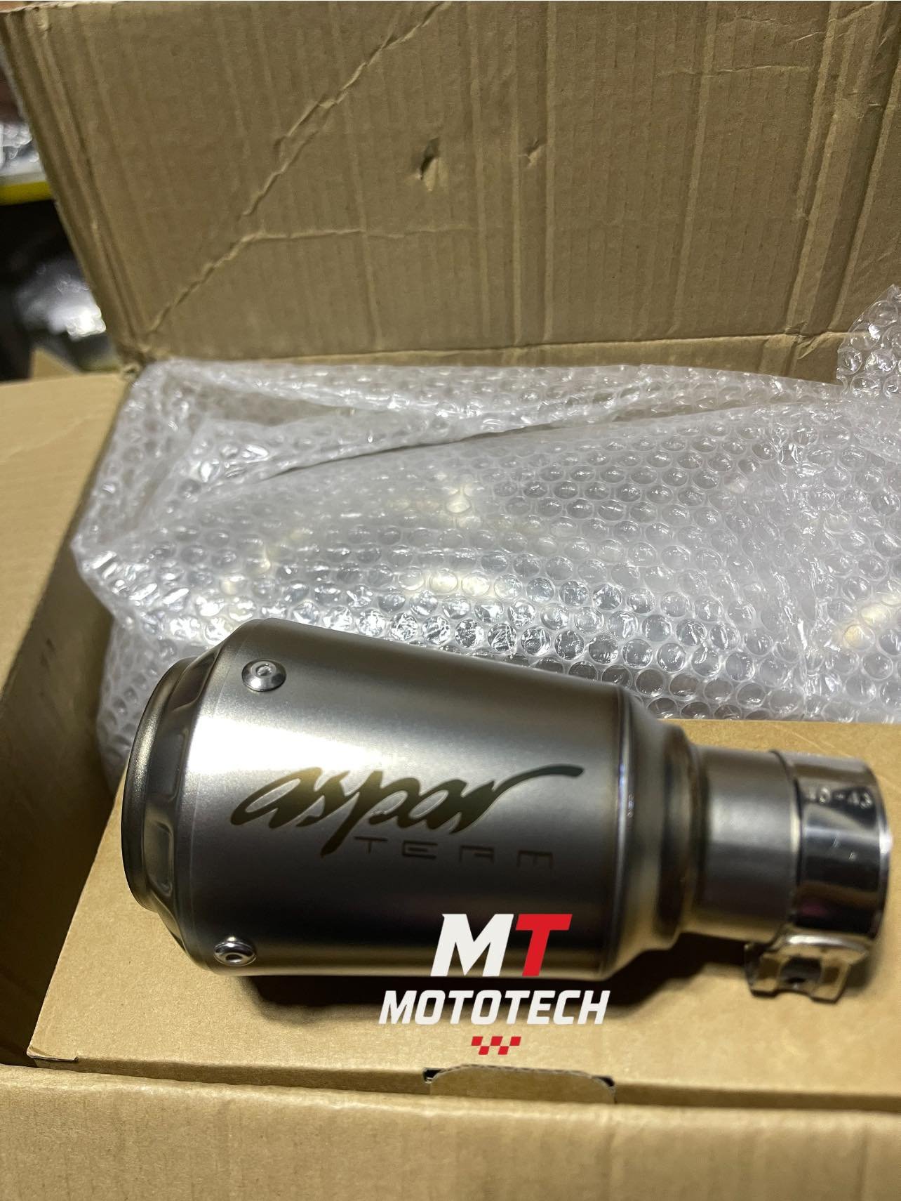 450SR Aspar Full System Exhaust with Whistle Sound