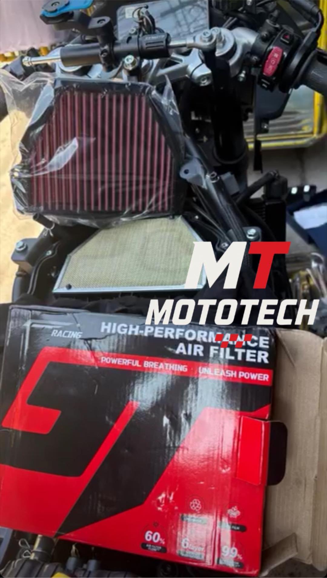 675SR GT Racing High Flow Air Filter