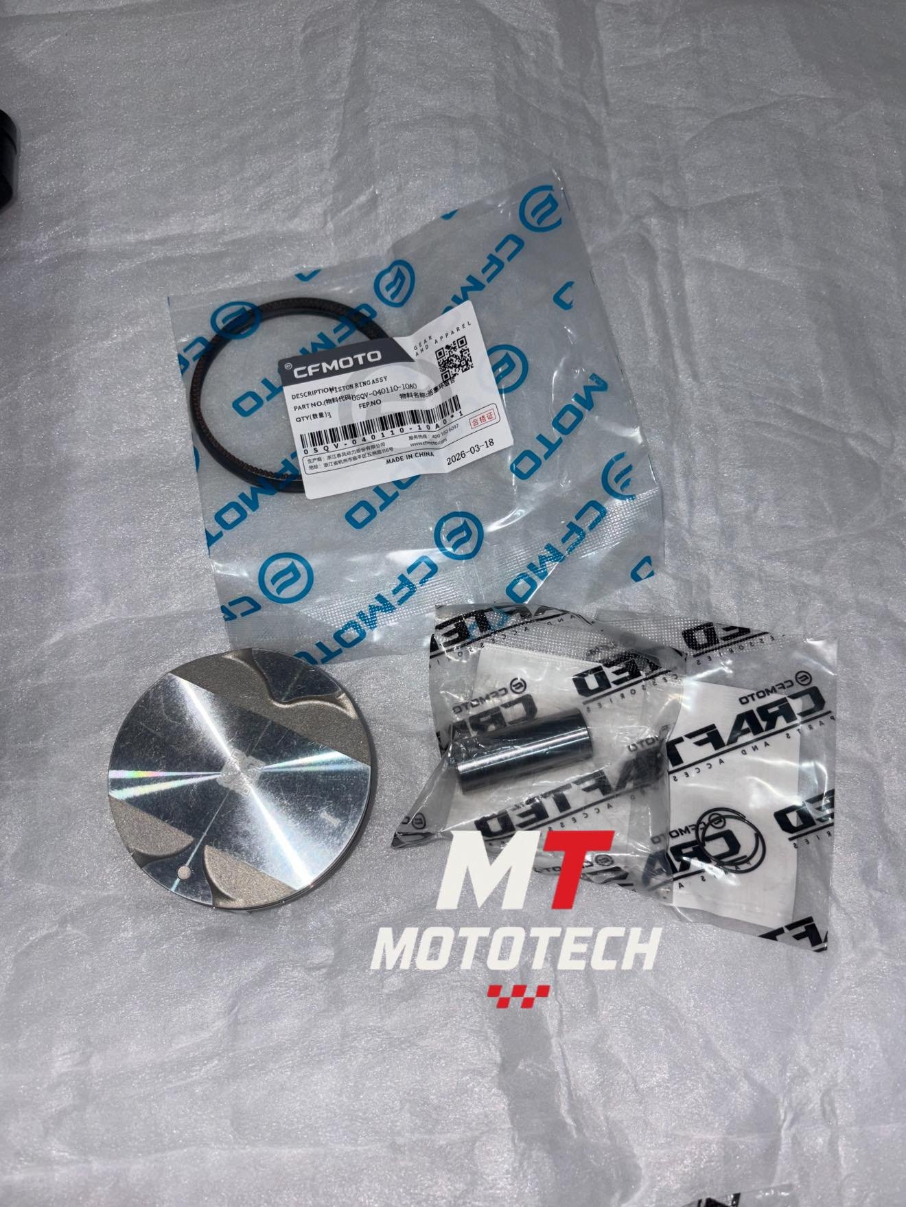 CFMOTO 450SRS Engine - Piston Set