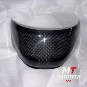 Premium Glossy Carbon Fiber Fuel Tank Cover for Ducati Multistrada