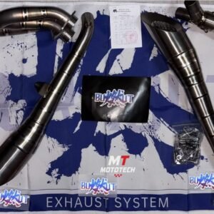 FULL TITANIUM EXHAUST for 675SR / NK / SS - High-position dual exit titanium full system