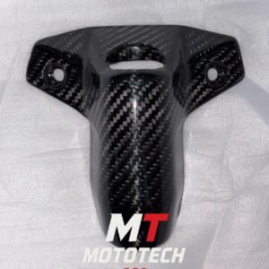 Premium Glossy Carbon Fiber Ignition Key Cover for CFMoto 675 SS / SR-R