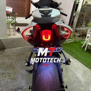 Sleek R1-Style Taillight Installed! Integrated LED Turn Signals