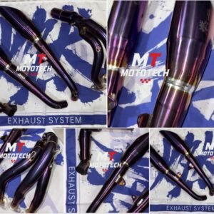 Full Titanium Dual High Exhaust for CFMOTO 675 SS / SR-R